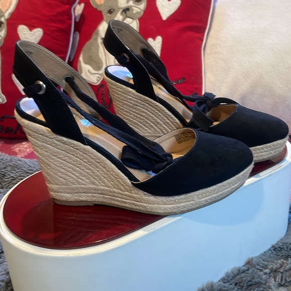 Heel espadrille tie up heels - Picture 3 of 8